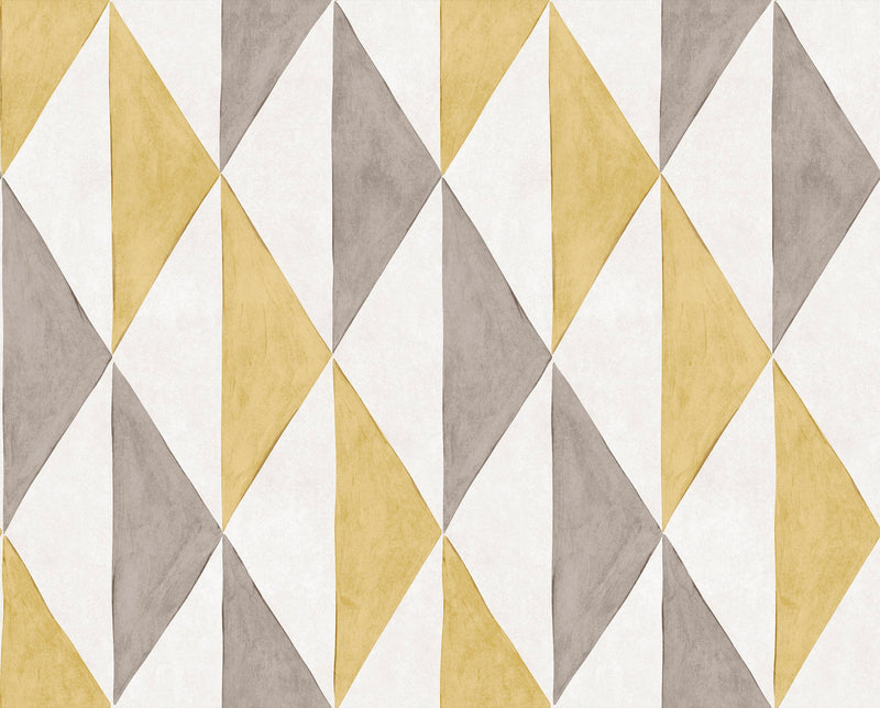 YSP0200 Maa Ocre Maasai Wallpaper by Coordonné - flat