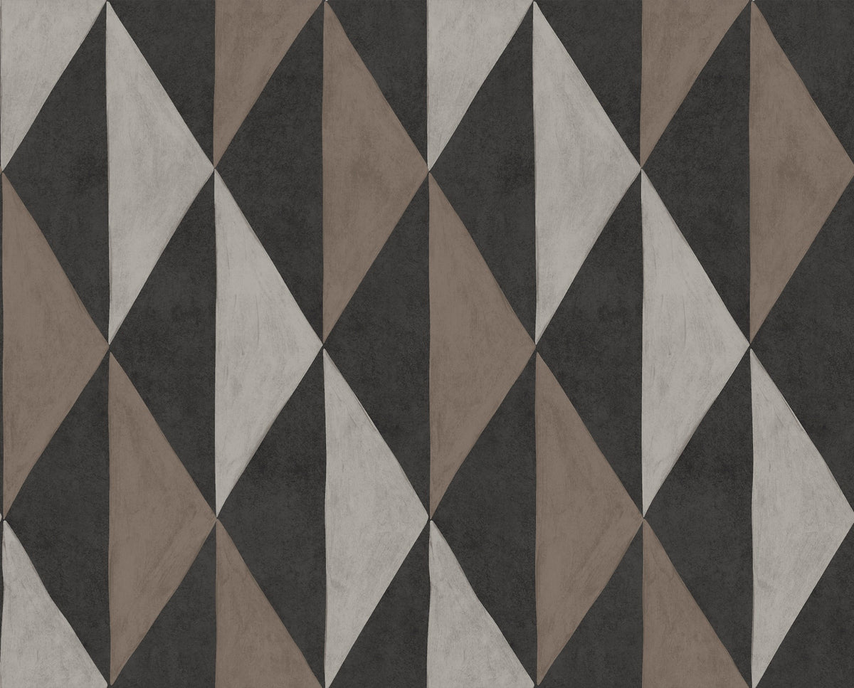 YSP0205 Maa Carbón Maasai Wallpaper by Coordonné - flat