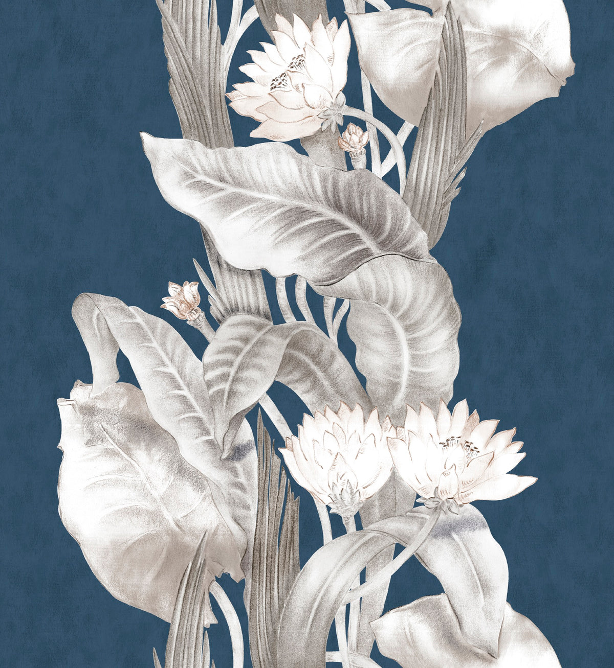 YSP0225 Riverine Añil Maasai Wallpaper by Coordonné - flat