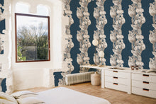 YSP0225 Riverine Añil Maasai Wallpaper by Coordonné - room