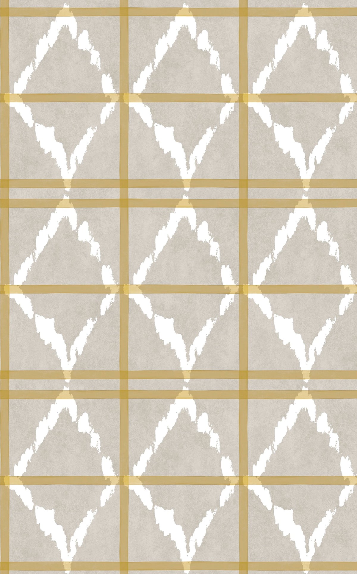 YSP0230 Shuka Ocre Maasai Wallpaper by Coordonné - flat