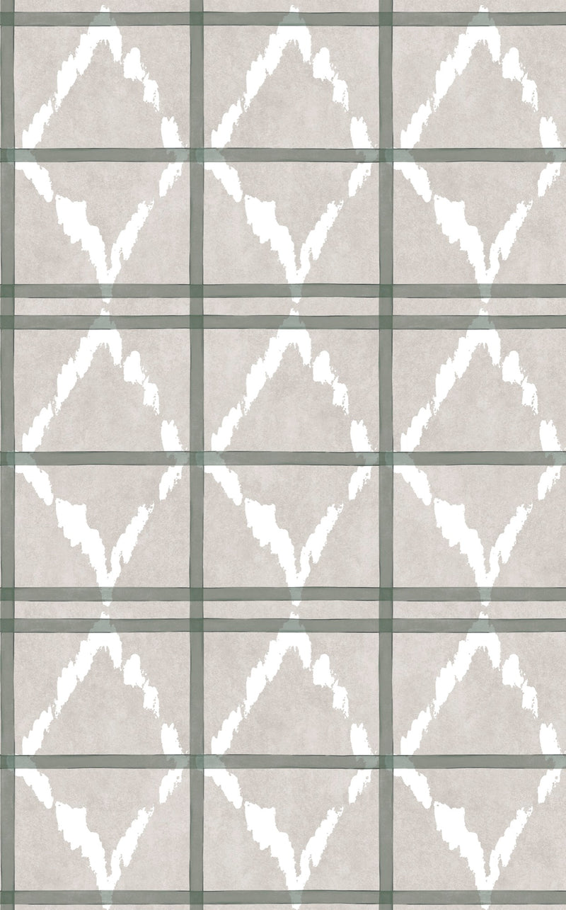 YSP0231 Shuka Menta Maasai Wallpaper by Coordonné - flat