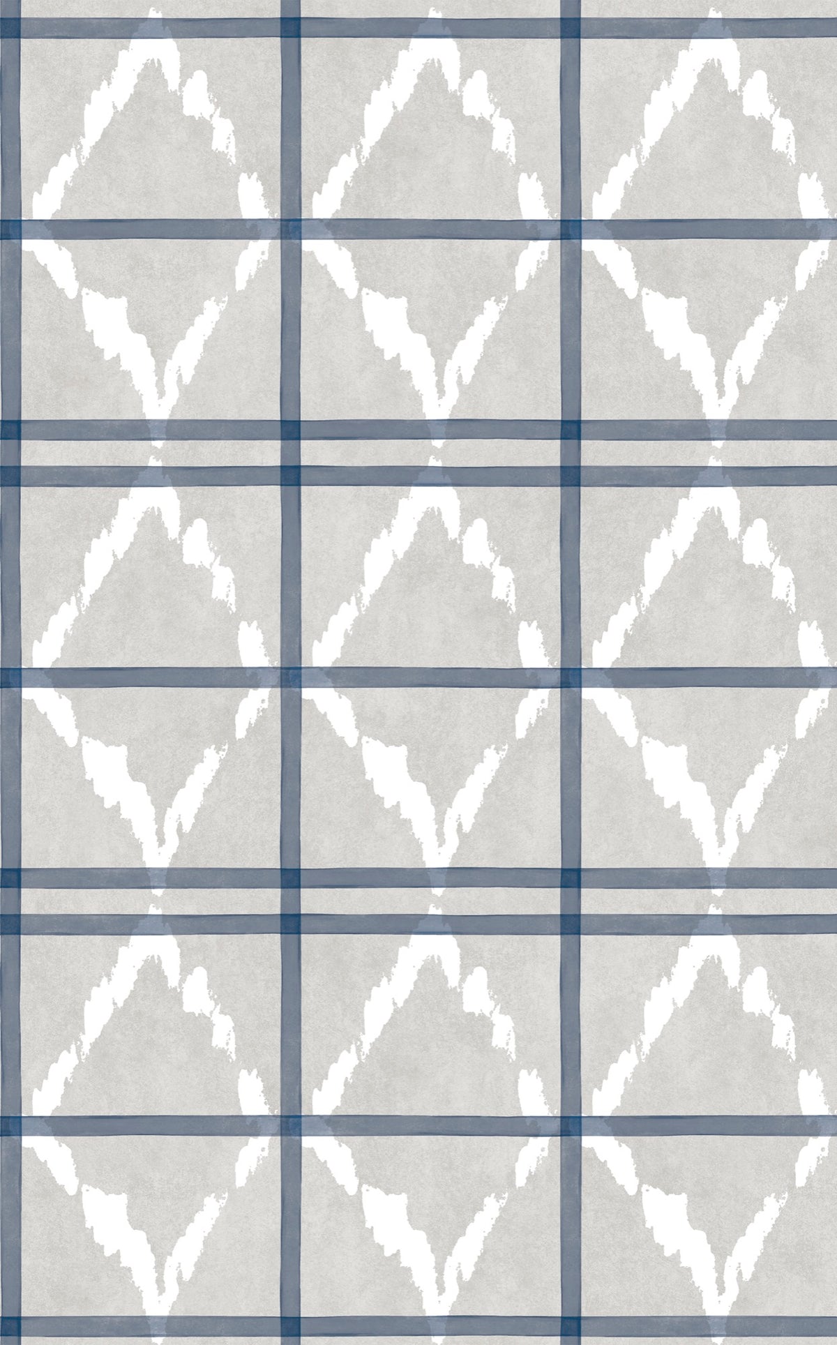 YSP0233 Shuka Añil Maasai Wallpaper by Coordonné - flat