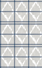 YSP0233 Shuka Añil Maasai Wallpaper by Coordonné - flat