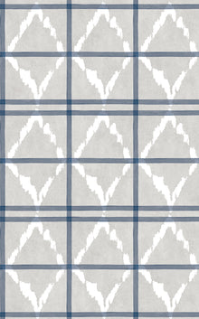 YSP0233 Shuka Añil Maasai Wallpaper by Coordonné - flat