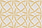YSP0250 Roots Ocre Maasai Wallpaper by Coordonné - flat