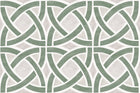 YSP0251 Roots Menta Maasai Wallpaper by Coordonné - flat