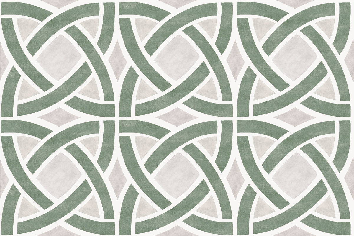 YSP0251 Roots Menta Maasai Wallpaper by Coordonné - flat