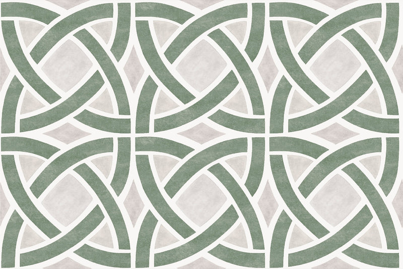 YSP0251 Roots Menta Maasai Wallpaper by Coordonné - flat