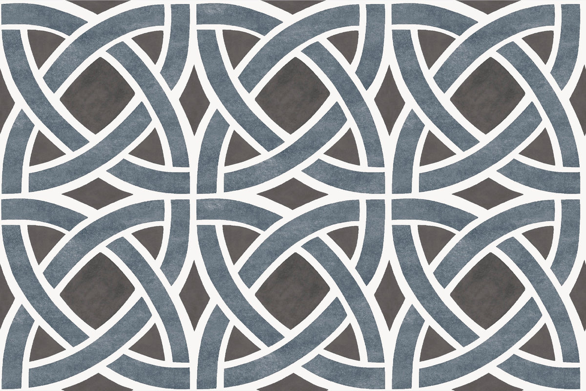 YSP0253 Roots Añil Maasai Wallpaper by Coordonné - flat