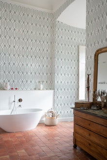 YSP0312 Canales Celadón Petra Wallpaper by Coordonné - room