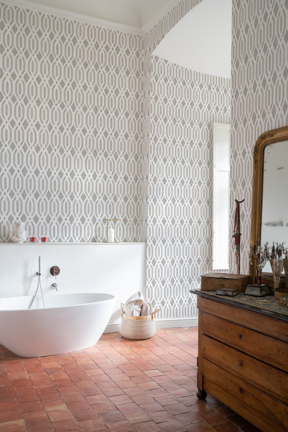 YSP0313 Canales Plomo Petra Wallpaper by Coordonné - room