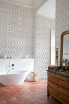 YSP0313 Canales Plomo Petra Wallpaper by Coordonné - room