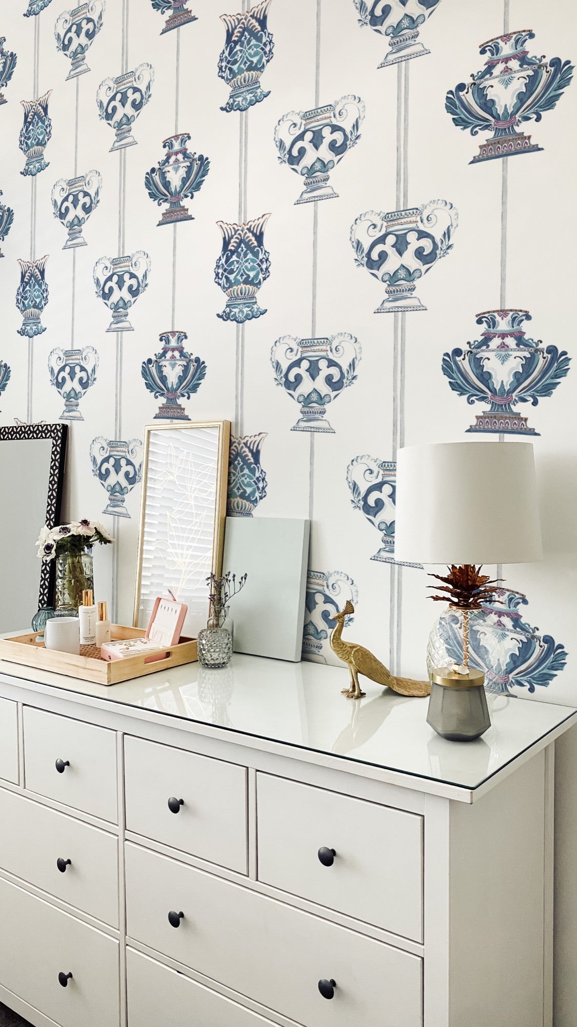 YSP0321 Ánfora Cristal Petra Wallpaper by Coordonné - room