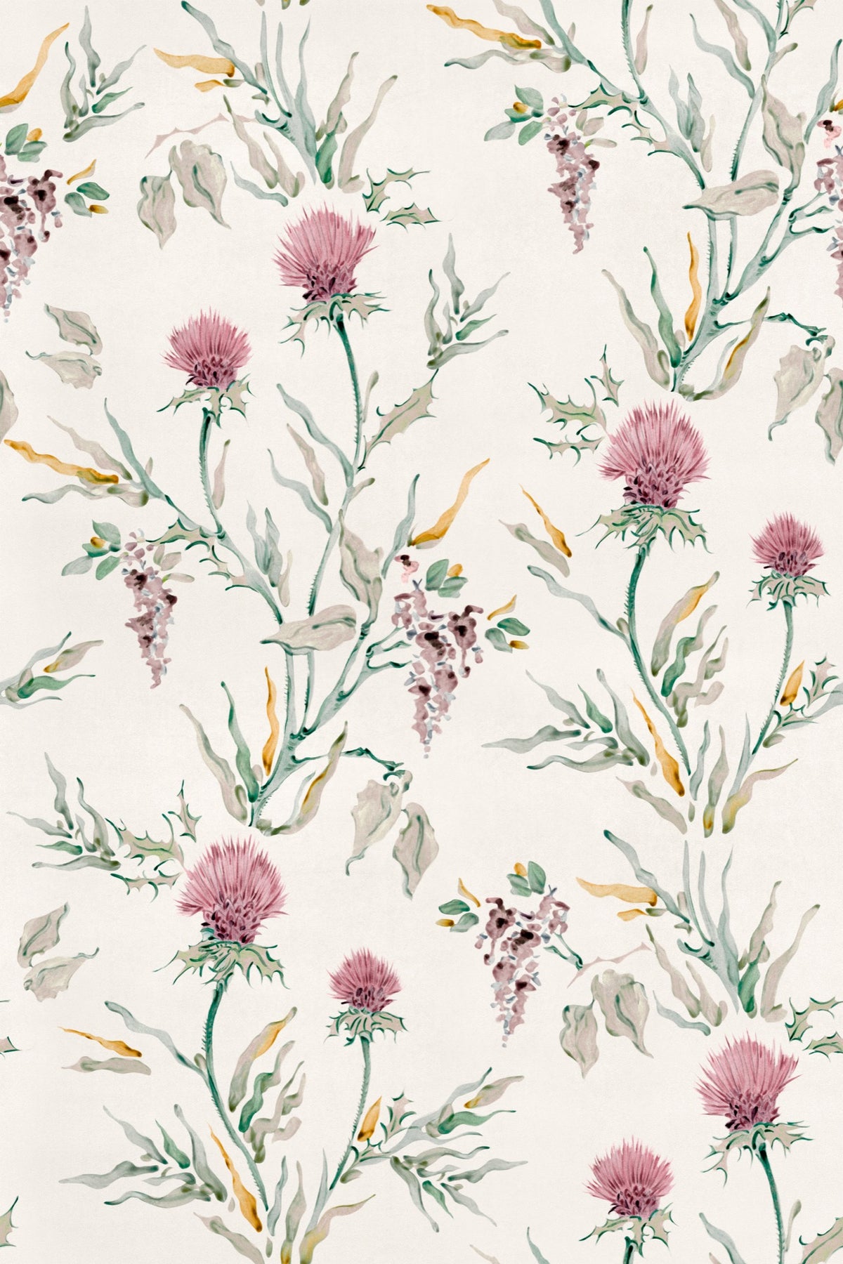 YSP0401 Silvestre Rosaceo Palacio de Cristal Wallpaper by Coordonné - flat