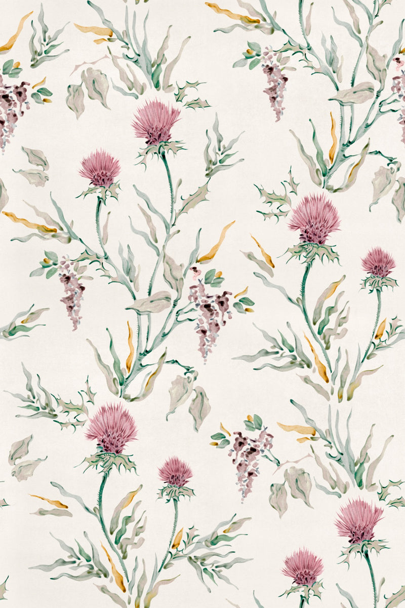 YSP0401 Silvestre Rosaceo Palacio de Cristal Wallpaper by Coordonné - flat