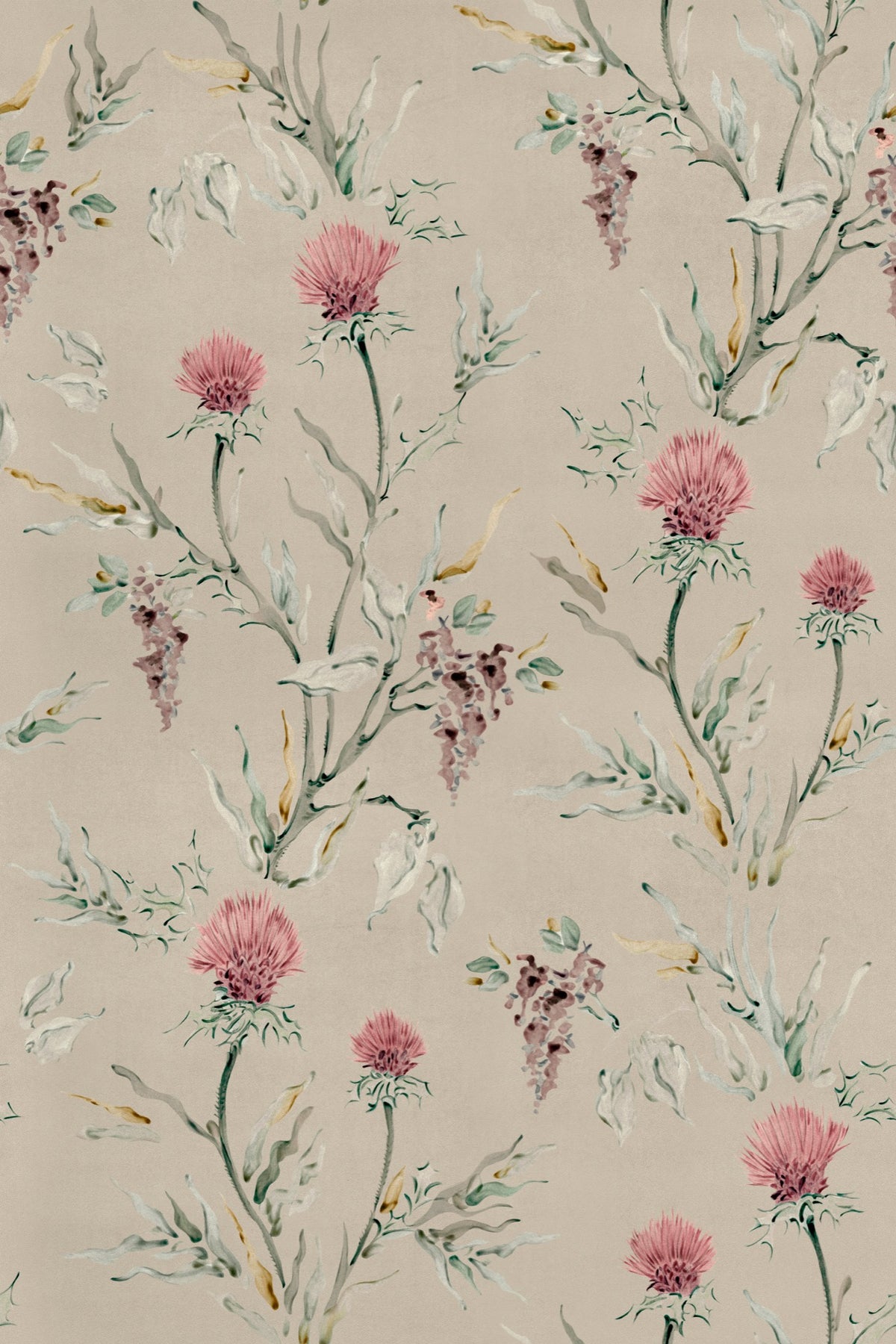 YSP0402 Silvestre Papiro Palacio de Cristal Wallpaper by Coordonné - flat
