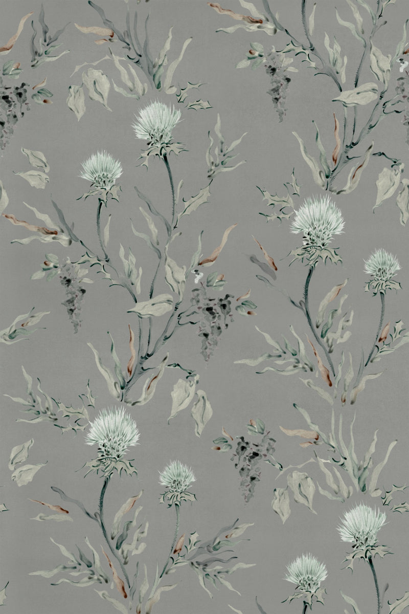 YSP0404 Silvestre Plata Palacio de Cristal Wallpaper by Coordonné - flat