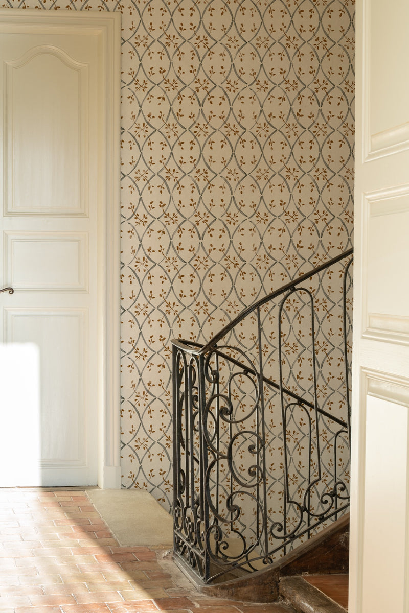 YSP0407 Forja Plata Palacio de Cristal Wallpaper by Coordonné - room