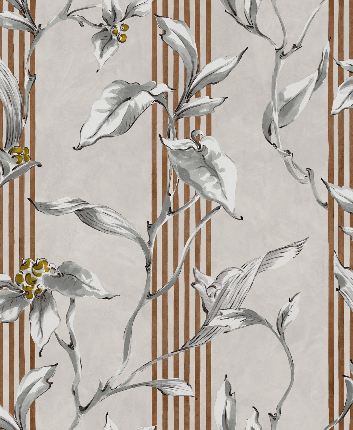YSP0416 Trepadora Plata Palacio de Cristal Wallpaper by Coordonné - flat