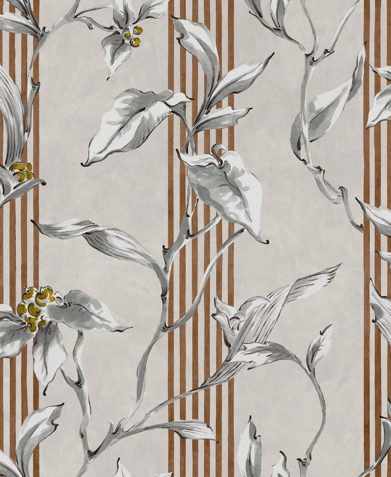YSP0416 Trepadora Plata Palacio de Cristal Wallpaper by Coordonné - flat