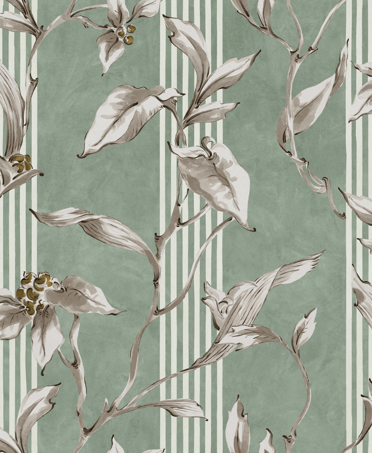 YSP0417 Trepadora Sage Palacio de Cristal Wallpaper by Coordonné - flat