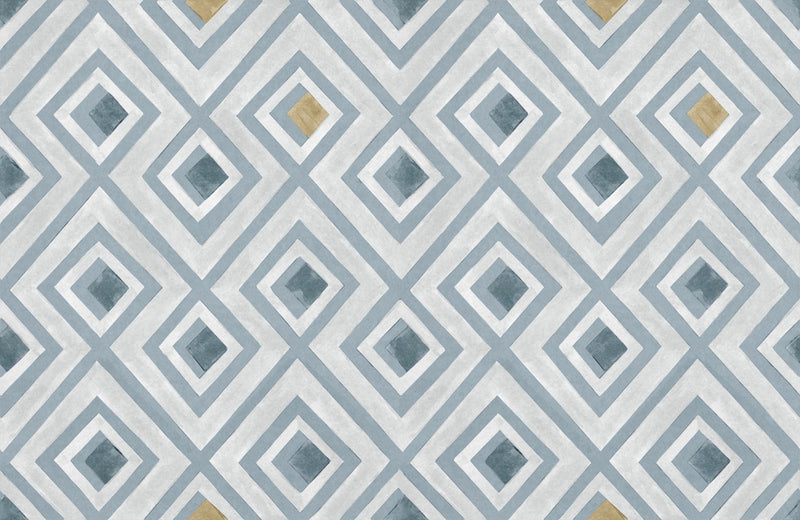 YSP0427 Vidriera Cielo Palacio de Cristal Wallpaper by Coordonné - flat