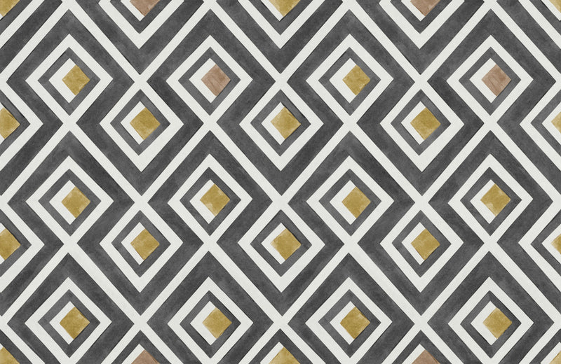 YSP0431 Vidriera Pizarra Palacio de Cristal Wallpaper by Coordonné - flat