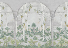 YSP0433 Invernadero Plata Palacio de Cristal Mural by Coordonné - flat
