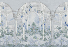 YSP0435 Invernadero Avio Palacio de Cristal Mural by Coordonné - flat