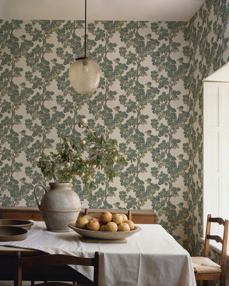 YSP0501 Field Maple Mint Cotswolds Wallpaper by Coordonné - room