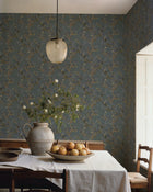 YSP0505 Field Maple Sapphire Cotswolds Wallpaper by Coordonné - room