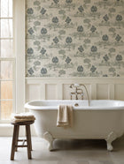 YSP0512 Royal Oak Aqua Cotswolds Wallpaper by Coordonné - room