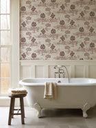 YSP0515 Royal Oak Vermillion Cotswolds Wallpaper by Coordonné - room