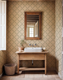 YSP0516 Ivy Garland Bone Cotswolds Wallpaper by Coordonné - room