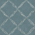 YSP0518 Ivy Garland Sapphire Cotswolds Wallpaper by Coordonné - flat