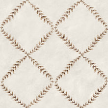 YSP0520 Ivy Garland Prune Cotswolds Wallpaper by Coordonné - flat
