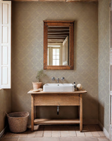 YSP0521 Ivy Garland Sky Cotswolds Wallpaper by Coordonné - room