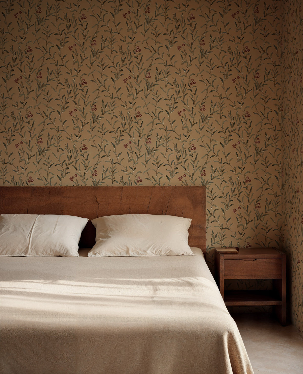 YSP0522 Wild Blackthorn Sunny Cotswolds Wallpaper by Coordonné - room