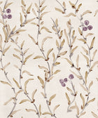 YSP0523 Wild Blackthorn Prune Cotswolds Wallpaper by Coordonné - flat