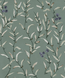 YSP0524 Wild Blackthorn Lagoon Cotswolds Wallpaper by Coordonné - flat