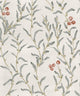 Wild Blackthorn Vermillion Cotswolds Wallpaper by Coordonné