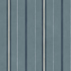 YSP0530 Rolling Stripes Sapphire Cotswolds Wallpaper by Coordonné - flat