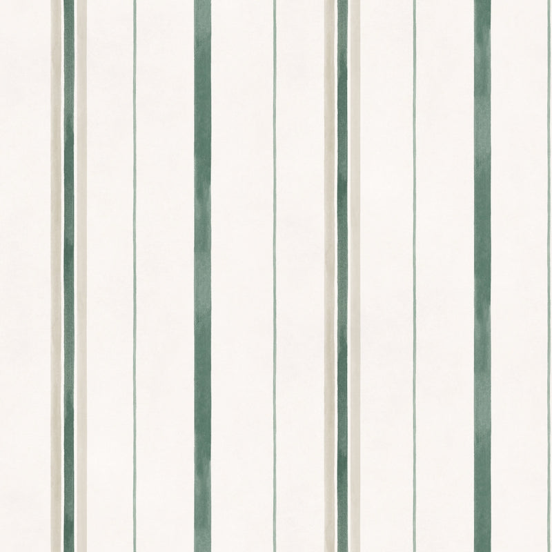 YSP0531 Rolling Stripes Mint Cotswolds Wallpaper by Coordonné - flat