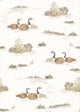 Mallard Duck Sunny Cotswolds Wallpaper by Coordonné