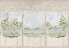YSP0539 Limestone View Spring Cotswolds Mural by Coordonné - flat