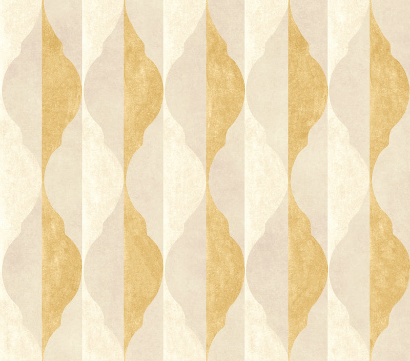 YSP0600 Giralda Ocre Sevilla Wallpaper by Coordonné - flat