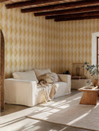 YSP0600 Giralda Ocre Sevilla Wallpaper by Coordonné - room