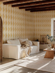 YSP0600 Giralda Ocre Sevilla Wallpaper by Coordonné - room