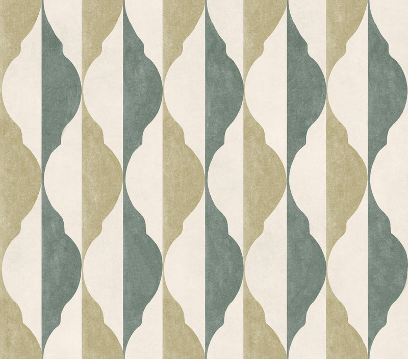 YSP0601 Giralda Celadon Sevilla Wallpaper by Coordonné - flat